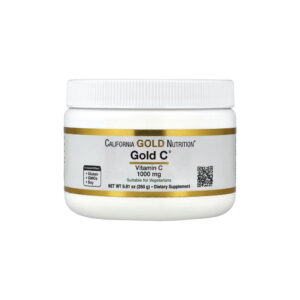 Gold C® em Pó Vitamina C de Classe USP 1.000mg 250 g - California Gold Nutrition