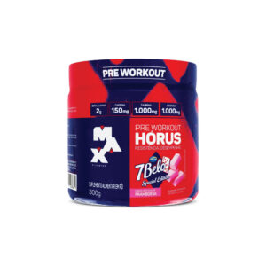 Pré Treino Hórus 7 Belo 300g Sabor Framboesa - Max Titanium