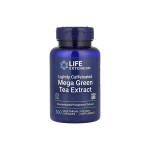 7f408e8c4041493fa5fe512114629f97-bwrayhkjhc.jpg Mega-extrato de Chá Verde Levemente Cafeínado 100 Veg Cápsulas - Life Extension