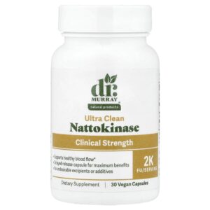 Dr. Murray's - Nattoquinase 2.000 UF 30 Cápsulas Veganas