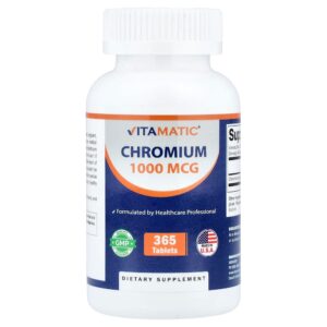 Vitamatic - Cromo 1.000 mcg 365 Comprimidos