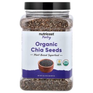 8-148.jpg Nutricost - Pantry Sementes de Chia Orgânica 907 g