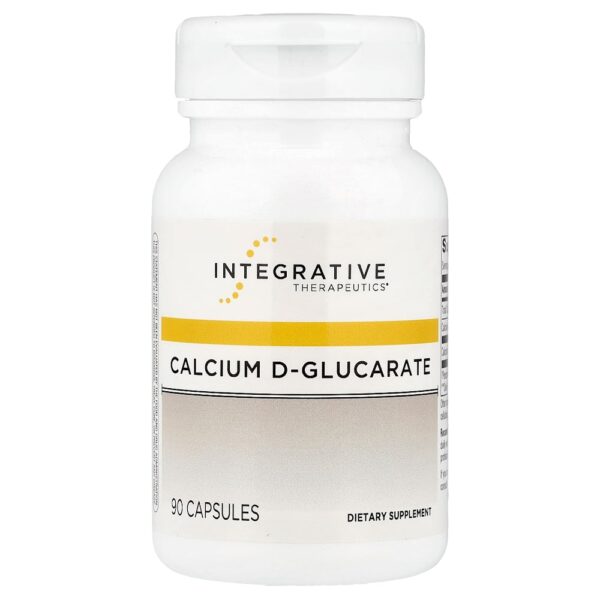 8-155.jpg Integrative Therapeutics - D-Glucarato de Cálcio 90 Cápsulas