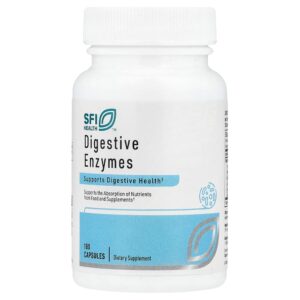 SFI Health - Enzimas Digestivas 180 Cápsulas