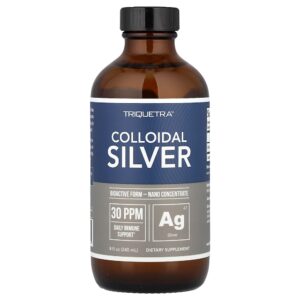 Triquetra Health - Prata Coloidal 8 PPM 240 ml