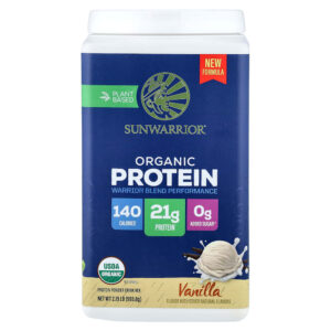 Sunwarrior - Proteína Orgânica à Base de Plantas Baunilha 993,8 g