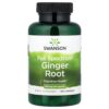 8-218.jpg Swanson Vitamins - Raiz de Gengibre Full Spectrum 540 mg 100 Cápsulas