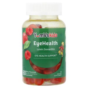 YumVs - Infantil Gomas para Saúde Ocular Frutos Silvestres 60 Gomas