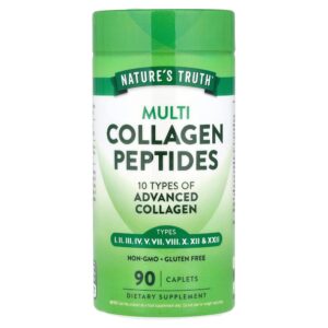 Nature's Truth - Peptídeos de Multicolágeno 90 Cápsulas