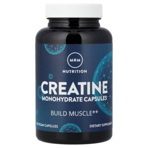 8-238.jpg MRM Nutrition - Creatina Mono-hidratada 90 Cápsulas (833.3 mg por Cápsula)