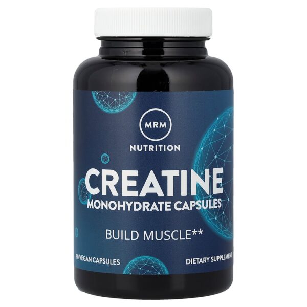 8-238.jpg MRM Nutrition - Creatina Mono-hidratada 90 Cápsulas (833.3 mg por Cápsula)
