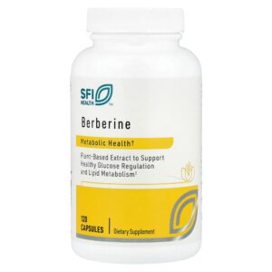 8-253.jpg SFI Health - Berberina 120 Cápsulas (250 mg por Cápsula)