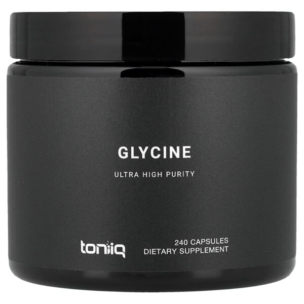 Toniiq - Glicina 240 Cápsulas (650 mg por Cápsula)