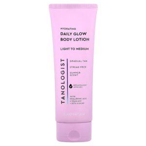 Tanologist - Loção Corporal Daily Glow Claro ao Médio Verão 250 ml