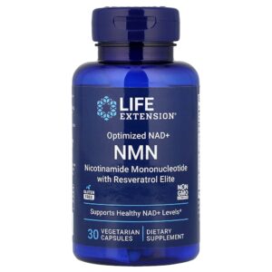 Life Extension - NMN NAD+ Otimizado 30 Cápsulas Vegetarianas