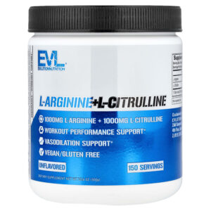 EVLution Nutrition - L-citrulina Sem Sabor 300 g