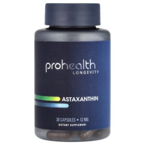 ProHealth Longevity - Astaxantina 12 mg 30 Cápsulas