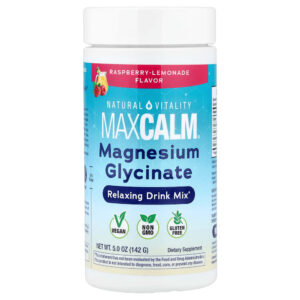 Natural Vitality - MAXCALM Relaxing Drink Mix Raspberry Lemonade 142 g