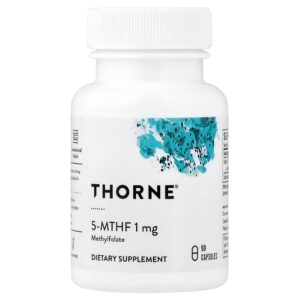 Thorne - 1-MTHF 5 mg 90 Cápsulas