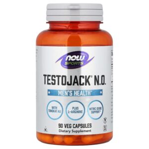 NOW Foods - Sports Testojack NO 90 Cápsulas Vegetais