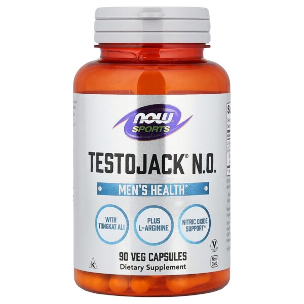 NOW Foods - Sports Testojack NO 90 Cápsulas Vegetais