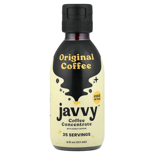 Javvy Coffee - Concentrado de Café com Adição de Cafeína Café Original 177 ml