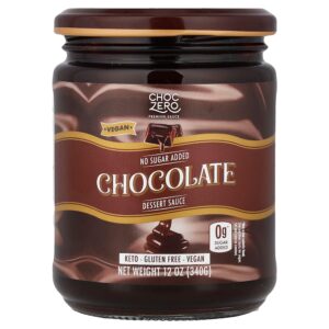 8-421.jpg ChocZero - Molho de Sobremesa Chocolate 340 g