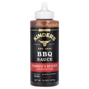 KINDER'S - Gold Label Molho para Churrasco Fundador's Reserve 439 g