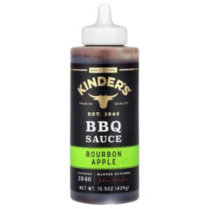KINDER'S - Gold Label Molho para Churrasco Maçã de Bourbon 439 g