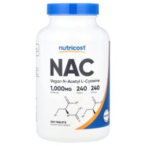 8-444.jpg Nutricost - NAC 1.000 mg 240 Comprimidos