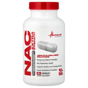 Metabolic Nutrition - NAC 90 Cápsulas (650 mg por Cápsula)