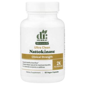 Dr. Murray's - Nattokinase 2.000 UF 60 Cápsulas Veganas