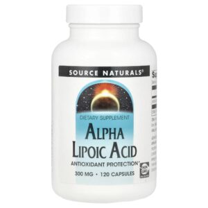 Source Naturals - Ácido Tióctico 300 mg 120 Cápsulas