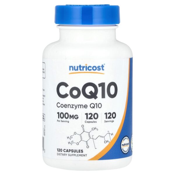 Nutricost - CoQ10 100 mg 120 Cápsulas