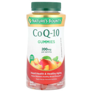 Nature's Bounty - Gomas CoQ-10 Pêssego e Manga 100 Gomas (100 mg por Goma)