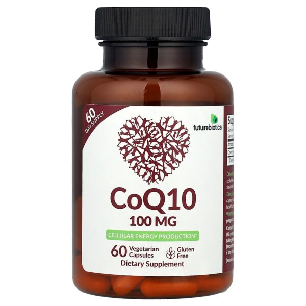 Futurebiotics - CoQ10 100 mg 60 Cápsulas Vegetarianas