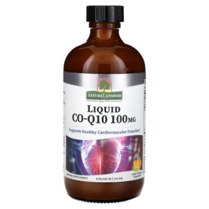 Nature's Answer - Co-Q10 Líquida Tangerina 100 mg 240 ml
