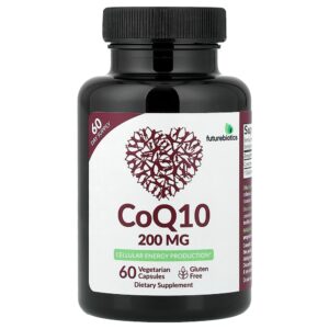 Futurebiotics - CoQ10 200 mg 60 Cápsulas Vegetarianas