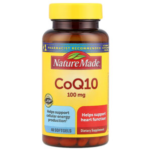 8-504.jpg Nature Made - CoQ10 100 mg 40 Cápsulas Softgel