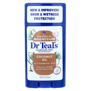 Dr. Teal's - Desodorante Sem Alumínio Óleo de Coco 71 g