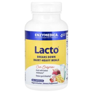 Enzymedica - Lacto 180 Cápsulas
