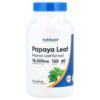 Nutricost - Folha de Mamão 120 Cápsulas (600 mg por Cápsula)