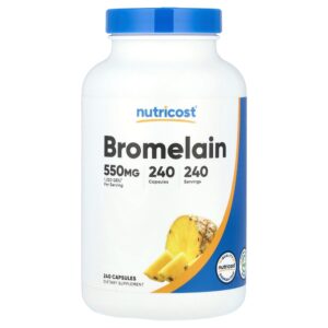 Nutricost - Bromelina 550 mg 240 Cápsulas