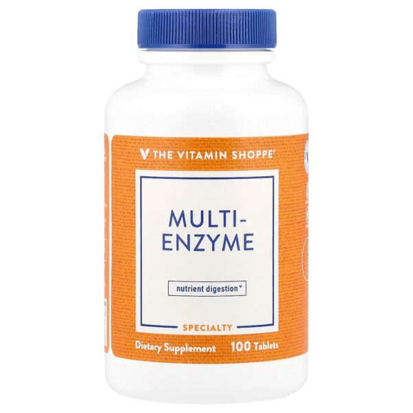 The Vitamin Shoppe - Multienzimas 100 Comprimidos