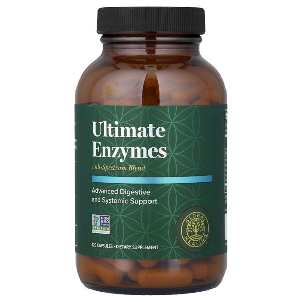 8-543.jpg Global Healing - Ultimate Enzymes 120 Cápsulas