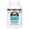 Source Naturals - Daily Essential Enzymes 500 mg 120 Cápsulas Vegetarianas
