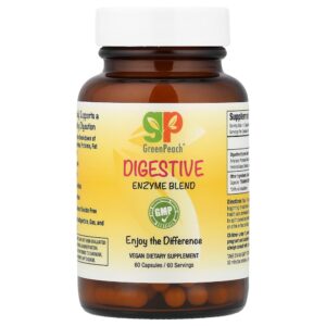 8-547.jpg GreenPeach - Mistura de Enzimas Digestivas 60 Cápsulas