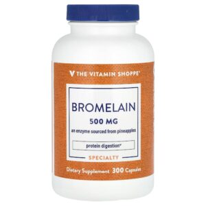 The Vitamin Shoppe - Bromelina 500 mg 300 Cápsulas
