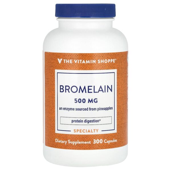 The Vitamin Shoppe - Bromelina 500 mg 300 Cápsulas