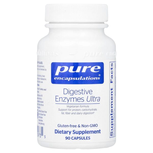 Pure Encapsulations - Enzimas Digestivas Ultra 90 Cápsulas
